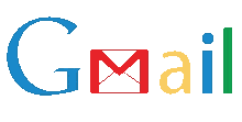 Logo Gmail- Kolorowe napisy.